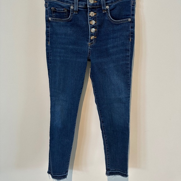 Veronica Beard Debbie 10" Skinny Jeans - Picture 2 of 5